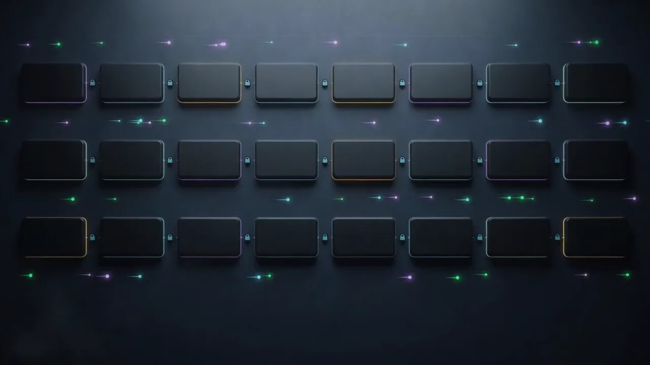 A river of tokens moving through a grid of GPUs.